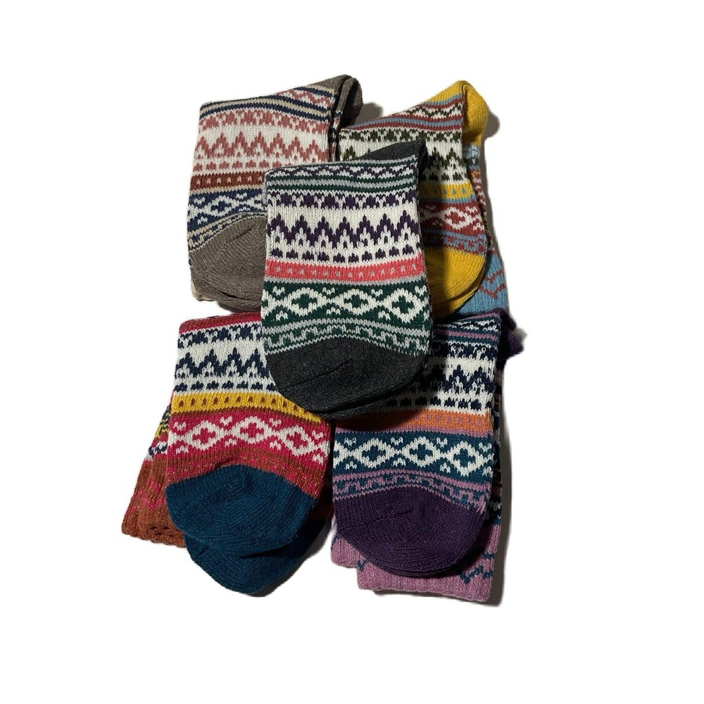 AimerSox-Nordic Wool Knit Socks ( Size 5-9)